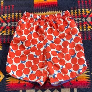 Hanna Andersson citrus swim trunks